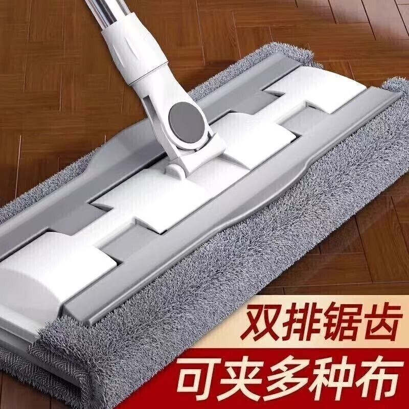 夹布拖把平板拖家用一拖净2026新款拖地神器夹抹布木地板专用拖布图片