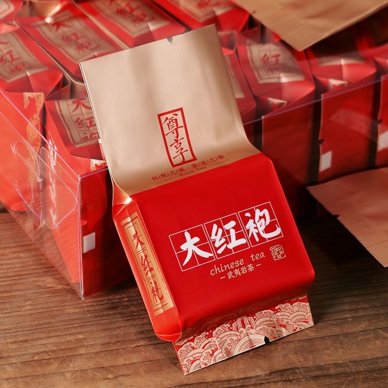 武夷山岩茶大红袍茶叶福建乌龙茶浓香型霸气果香浓香耐泡散装高档