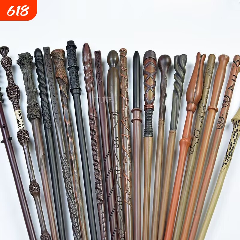 哈利波特魔杖环球周边非互动赫敏魔法棒杖接骨木可施咒生日礼物
