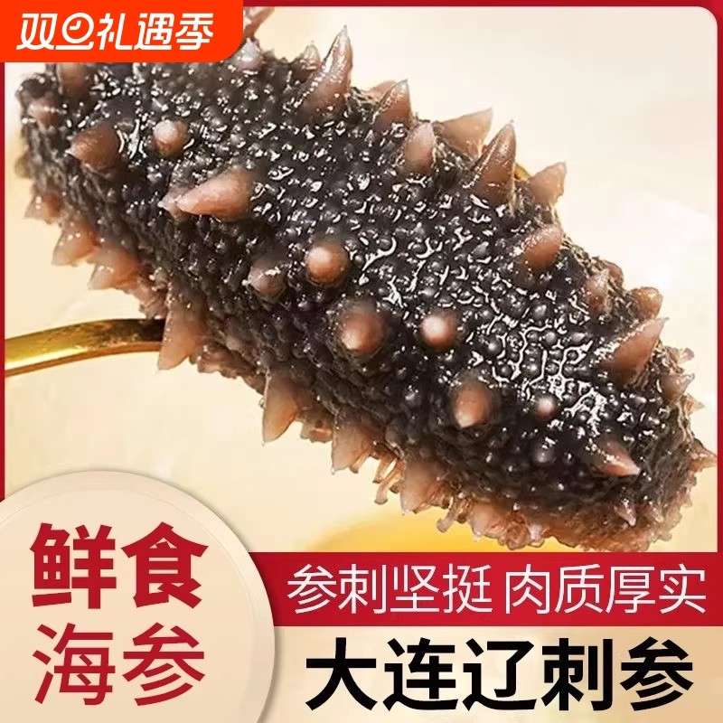 大连海参即食刺参鲜活冷冻辽参干货海参真空海参滋补水产冷冻深海