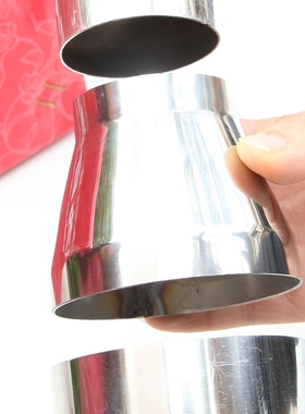 不锈钢大小头焊接同心钢管旗杆变径转换直通接头异径变头不绣钢