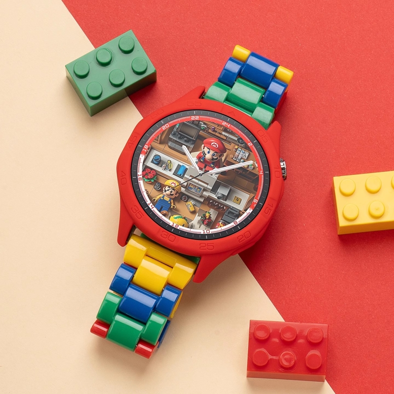 适用华为手表表带华为gt6表带gt5新款gt4乐高gt3积木表带华为watch5/4树脂表带pro智能gt2秋季运动透气男腕带