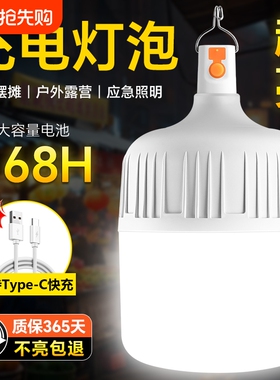 led应急球灯泡夜市摆摊灯户外露营充电超长续航停电备用照明灯泡