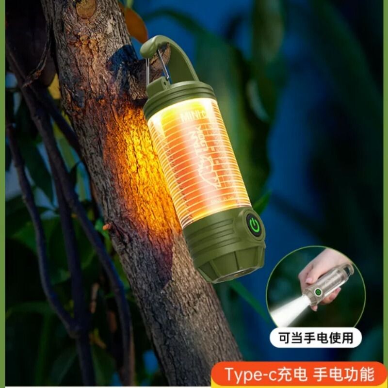 探露手电筒露营户外照明灯LED帐篷灯野营灯充电超长续航轻量化图片