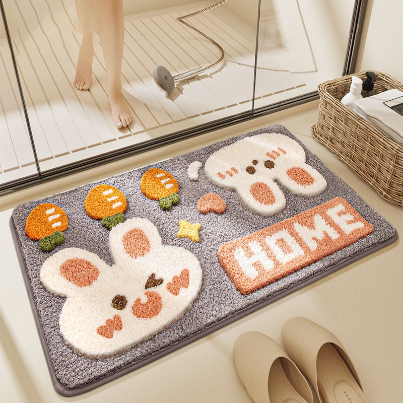 【官方正品】卫生间防滑卡通地垫