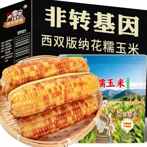 云南版纳花糯玉米老品种玉米代餐