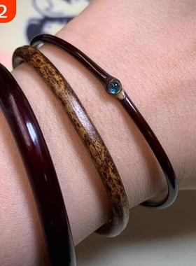 超好看极细海蓝宝藤手镯月光石清冷富贵感百搭气质款超美精灵眼睛