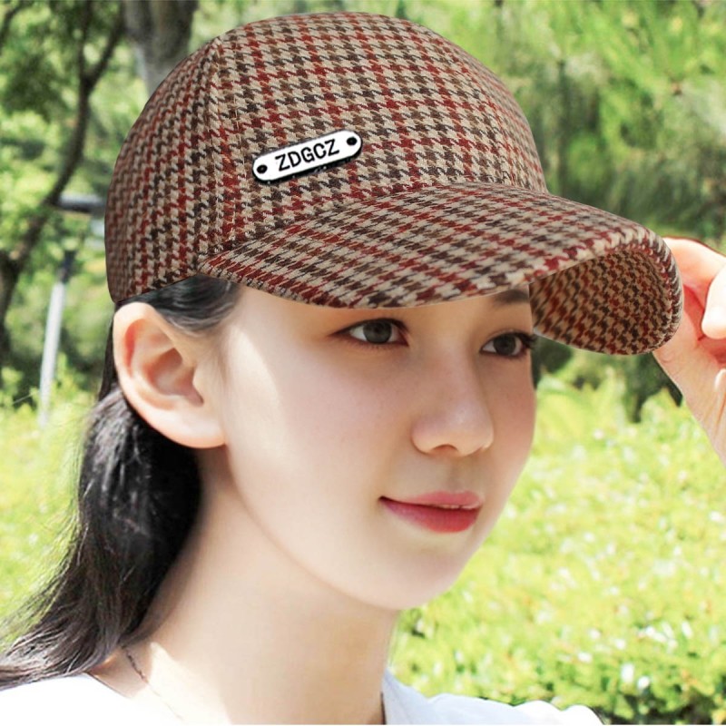 帽子女时尚百搭鸭舌帽男潮棒球帽秋冬新款防晒帽条纹休闲灰色