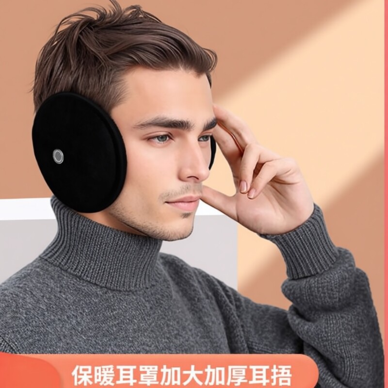 冬季保暖耳罩男女加大加厚防寒毛绒耳套耳包耳捂耳暖罩薄款骑行