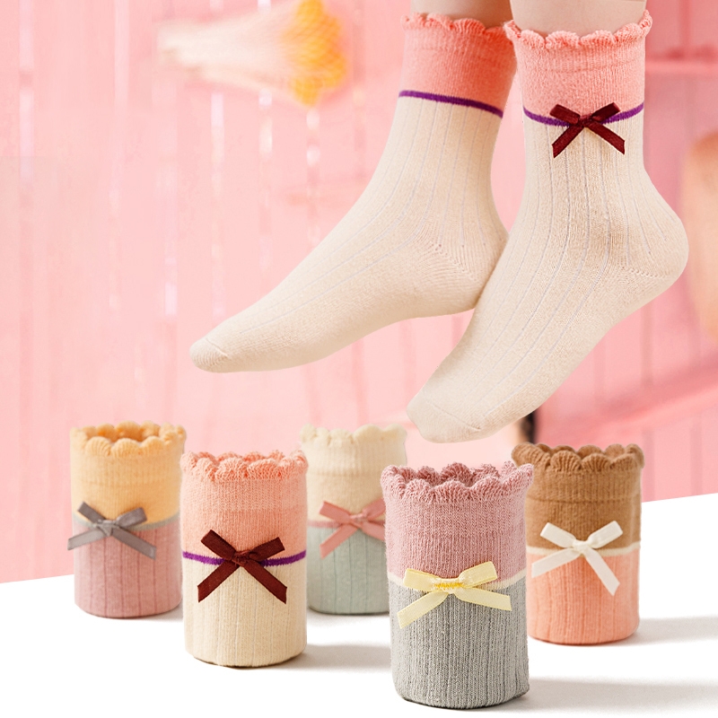 儿童袜子春秋男女童百搭亲肤舒适韩版男孩春秋中筒袜小孩宝宝童袜