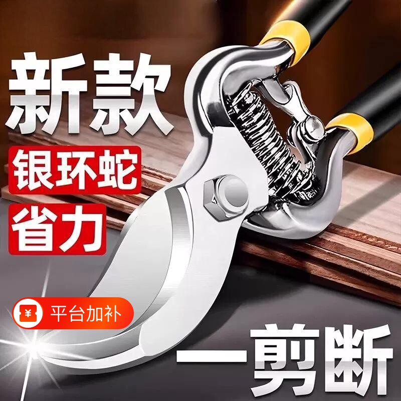 德国精工剪树枝专用剪刀园林果树粗枝园艺修枝剪修花省力SK5剪子