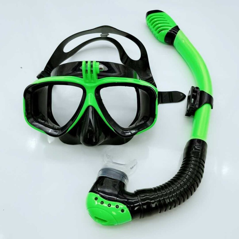 批发儿童游泳硅胶潜水镜 潜水浮潜套装 呼吸管全干式浮潜水装备