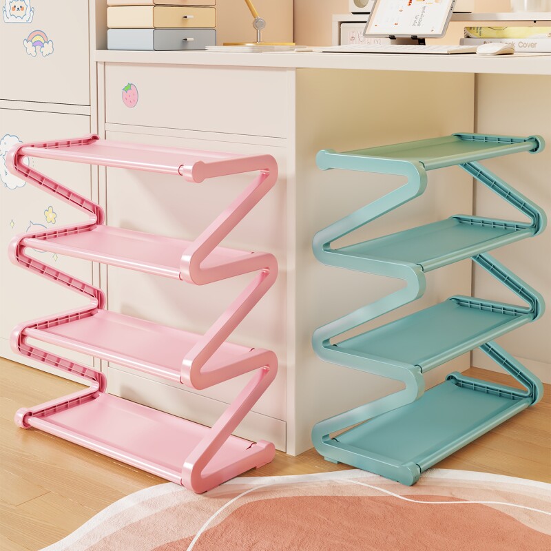 鞋架子出租屋家用门口多层小型鞋柜入户玄关开放式加高放鞋架宿舍