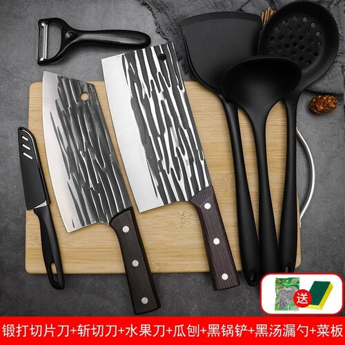 二合一菜刀砧板套装|千人加购