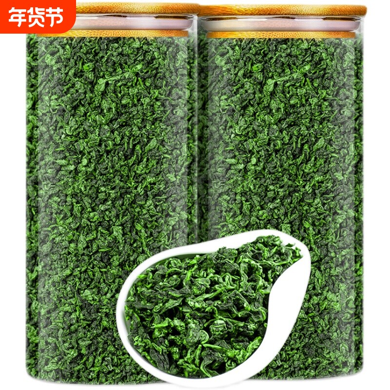 铁观音正宗安溪乌龙茶新茶兰花香浓香茶叶自己喝散装罐装500g便宜