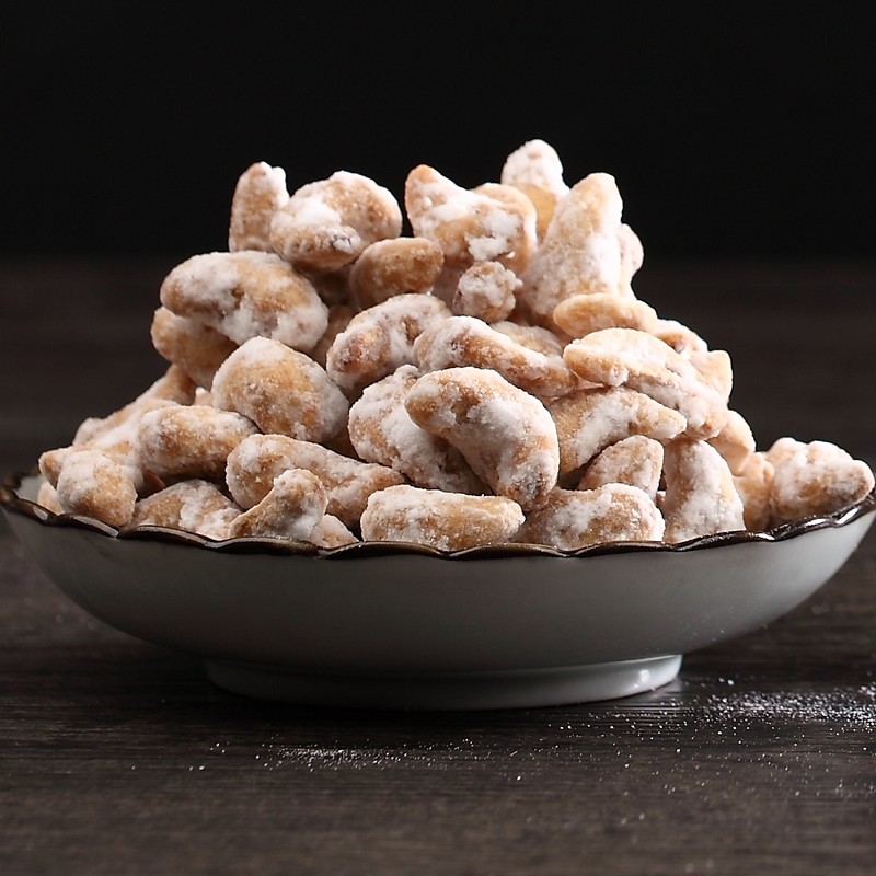 反沙腰果仁甜味零食 糖霜腰果独立包装年节高级坚果小吃