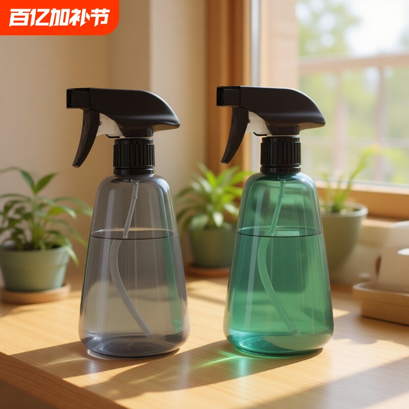 家用酒精喷壶喷水壶消毒水清洁专用喷雾瓶气压式细雾浇花洒小喷瓶