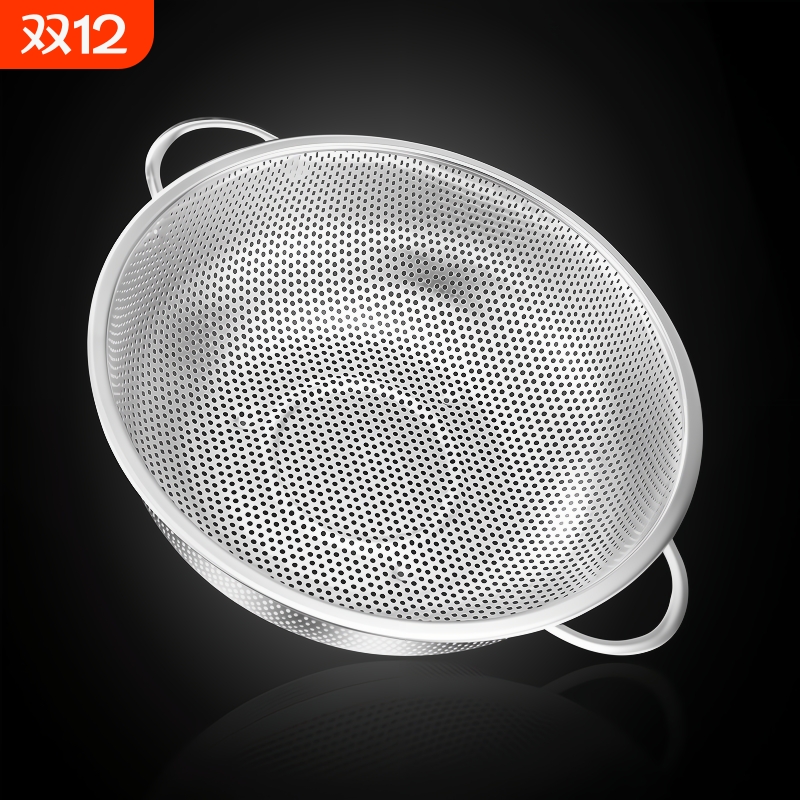 不锈钢密孔洗米筛 沥水篮 可搭配实盆 方便