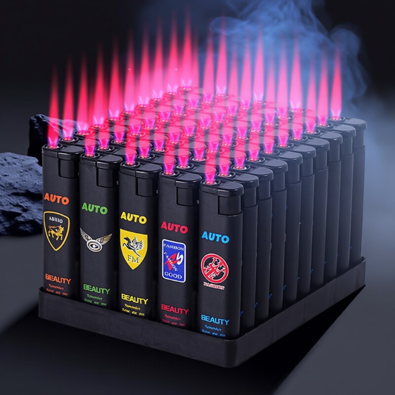 便宜处理一次性防风打火机批发新款加厚耐摔抗风个性明火家用防爆