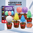 科技小制作diy材料包小学生益智玩具 儿童种植水晶科学小实验套装