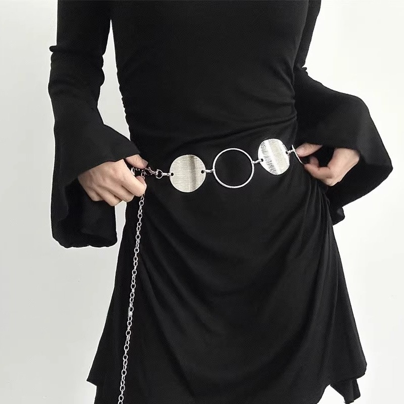 民族风铆钉镂空腰带女韩版百搭个性收腰显瘦小众设计高级感腰带女