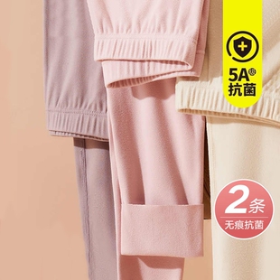 秋裤女打底保暖线裤绒德纯棉毛裤内穿衬裤大码薄款春秋冬加绒紧身
