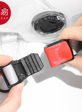 头盔卡扣A1vkn500-安全帽下巴扣电动摩托车头盔卡扣三节扣四节扣