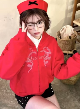 红色蝴蝶结水手帽JK制服女款