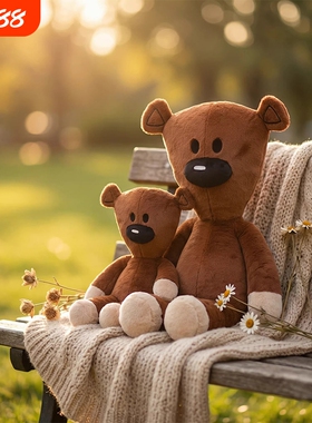 憨豆先生的小熊毛绒玩具同款泰迪憨豆熊公仔玩偶送男生日礼物陪伴