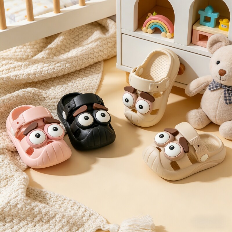 儿童洞洞鞋防滑夏季沙滩外穿男童家居洗澡女童凉拖鞋宝宝eva拖鞋