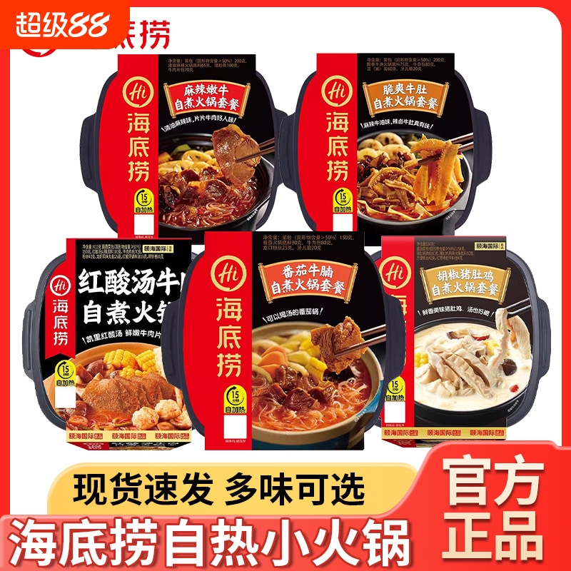 海底捞自热火锅多味可选大份满足
