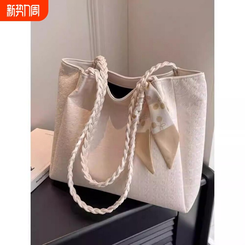 金玉鸟大容量包包女2026新款女包时尚百搭上班通勤包单肩包托特包