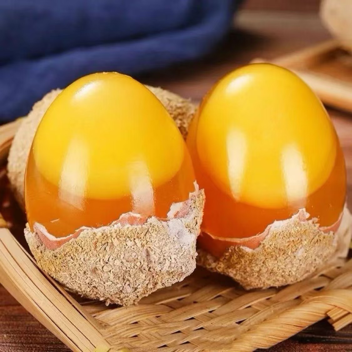 河南特产无铅工艺鸡皮蛋变蛋手工制作入口凉菜必备 单枚50g~55g