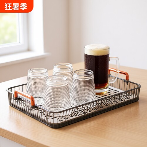带沥水杯架轻奢灰|超1000人收藏