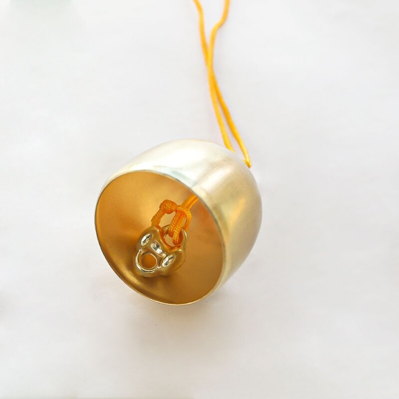 铃铛挂饰车挂件声音清脆金属家居小风铃挂门上提醒DIY撞铃铛装饰