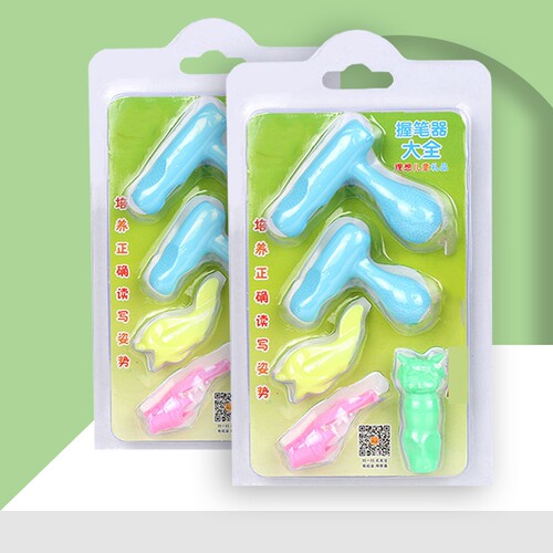 初学者抓笔握笔器矫正器幼儿园笔套铅笔小学生控笔训练宝宝学写字握笔儿童手指姿势笔杆辅助