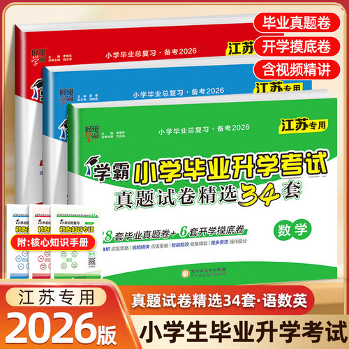 小学毕业升学考试真题试卷精选34