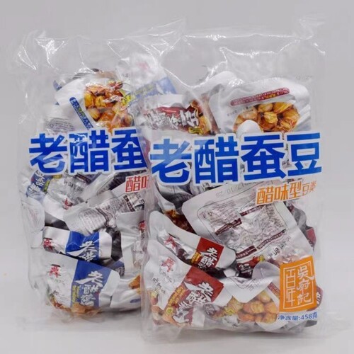 百年吴府记老醋蚕豆四川特产成都休闲零食糖醋酸香胡豆兰花豆
