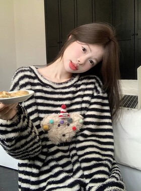 小狗睡衣女款秋冬季加厚加绒保暖
