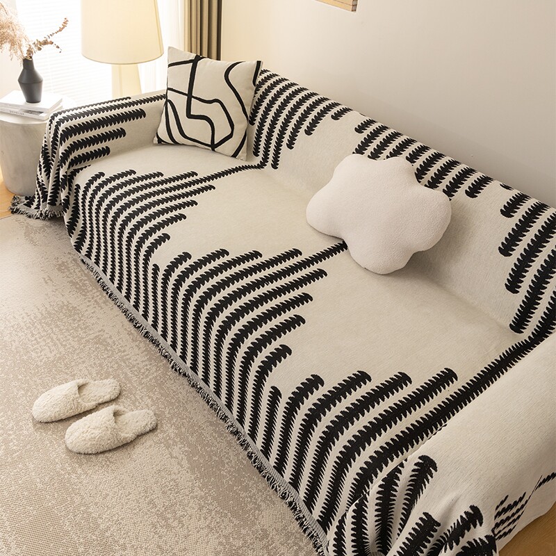 北欧高级感沙发盖布四季通用沙发垫防猫抓沙发巾沙发套罩2025新款