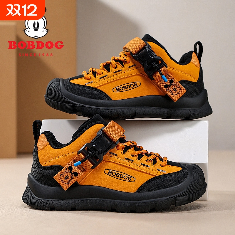 巴布豆男童运动鞋2025秋冬新款