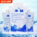 加厚注水冰袋反复使用保鲜冷藏食品快递专用冷冻降温便携送餐保温