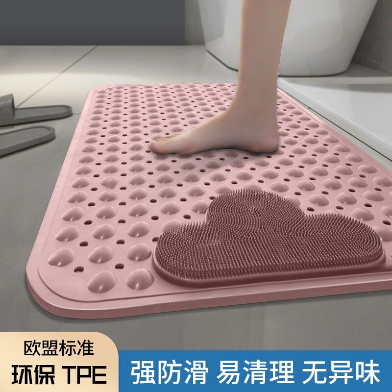 浴室防滑垫防摔脚垫淋浴房卫生间酒店地垫厕所洗澡垫子耐脏全铺