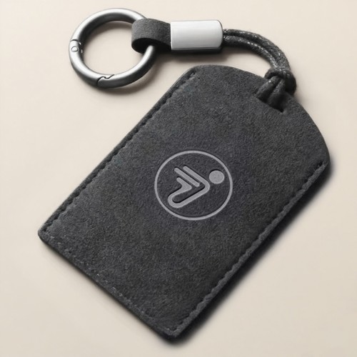 九号电动车卡片翻毛皮钥匙套B30c/B80/C60N70c遥控器NFC感应包9号