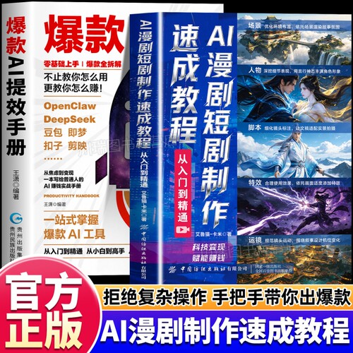AI漫剧短剧制作速成教程提效手册