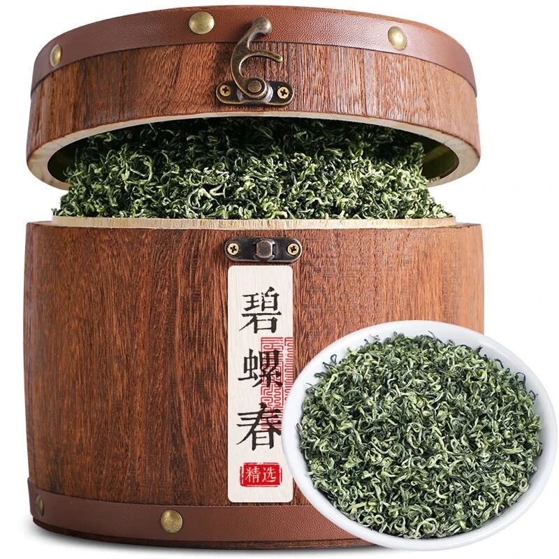 碧螺春新茶叶绿茶浓香型明前特级嫩芽自己喝春茶2026礼盒500g