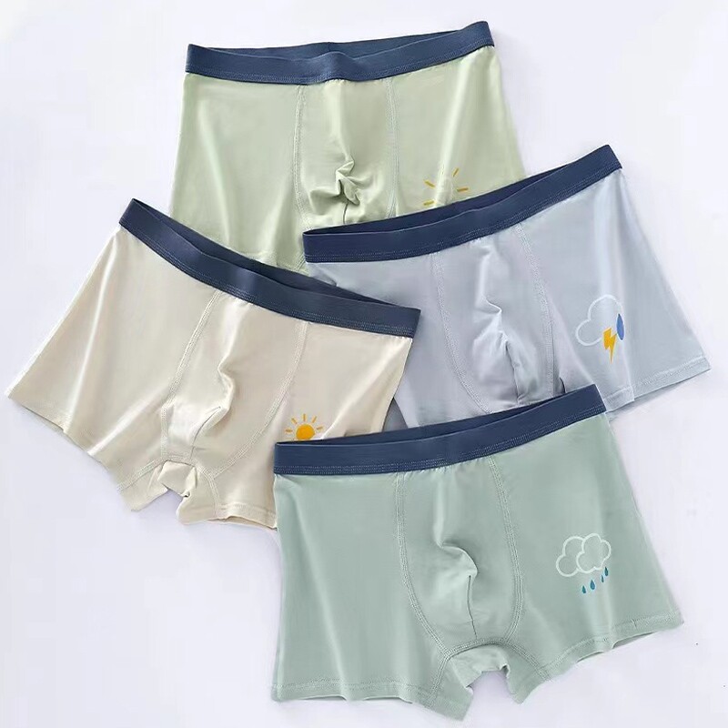 纯棉平角裤高中生初中生平角裤