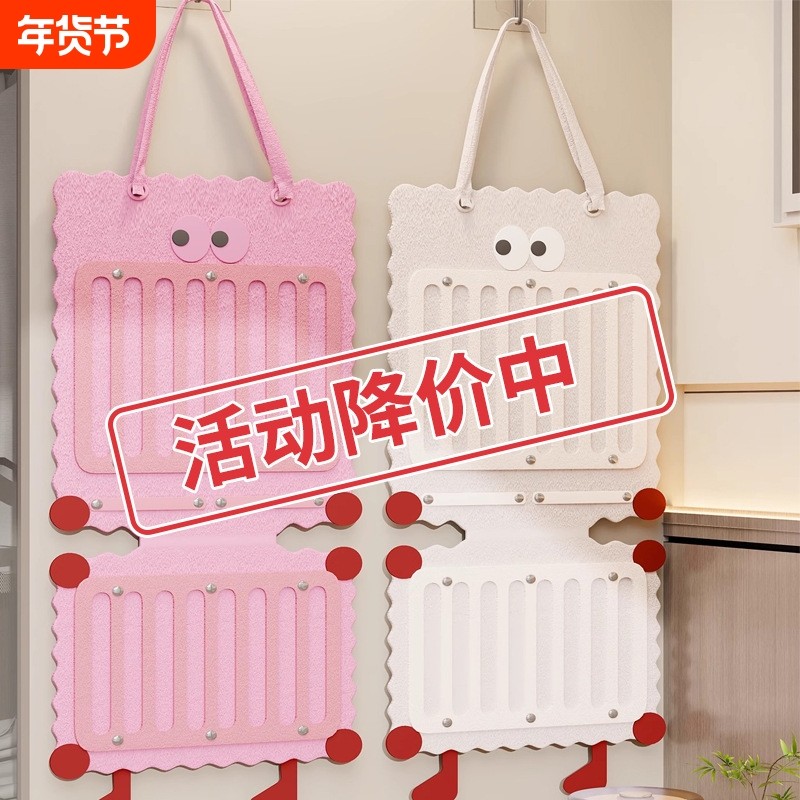 发饰收纳挂袋儿童发夹发圈整理神器发卡收纳盒壁挂式多功能收纳盒,收纳整理,首饰盒,淘宝优惠券,粉丝福利购,淘宝优惠卷