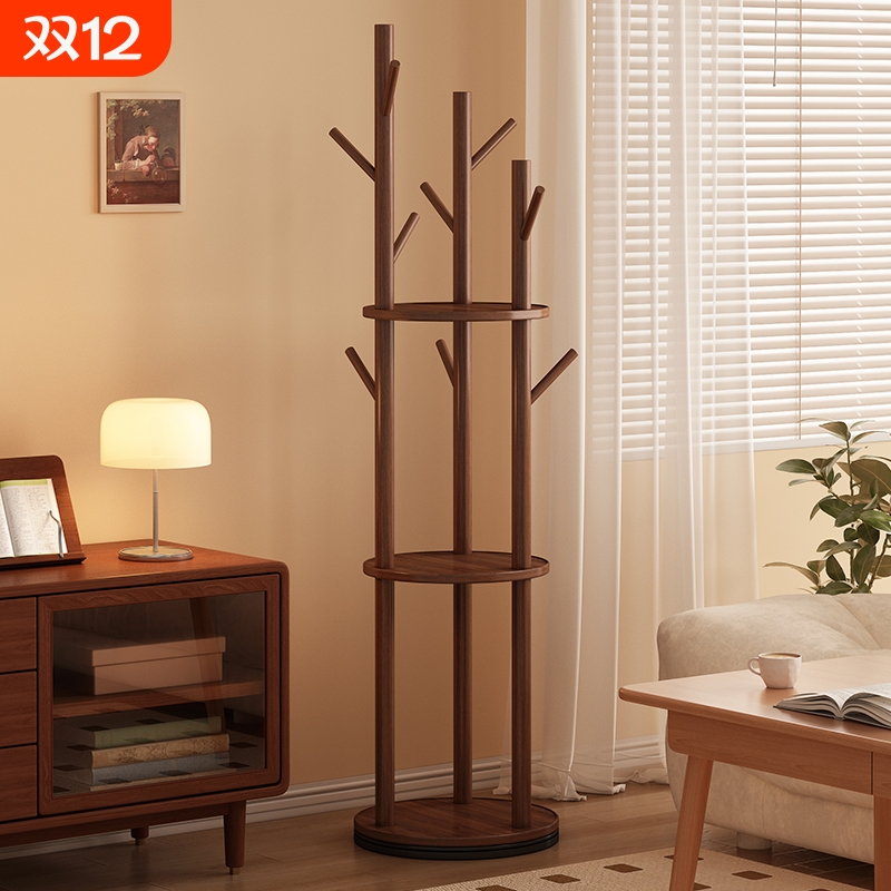 实木落地衣帽架|超3000次加购