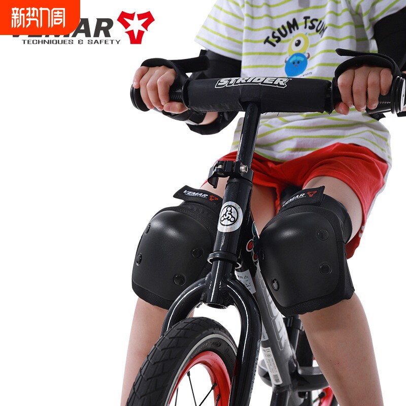 儿童自行车滑轮溜冰越野摩托车骑行护具护膝护肘防摔全套极限运动
